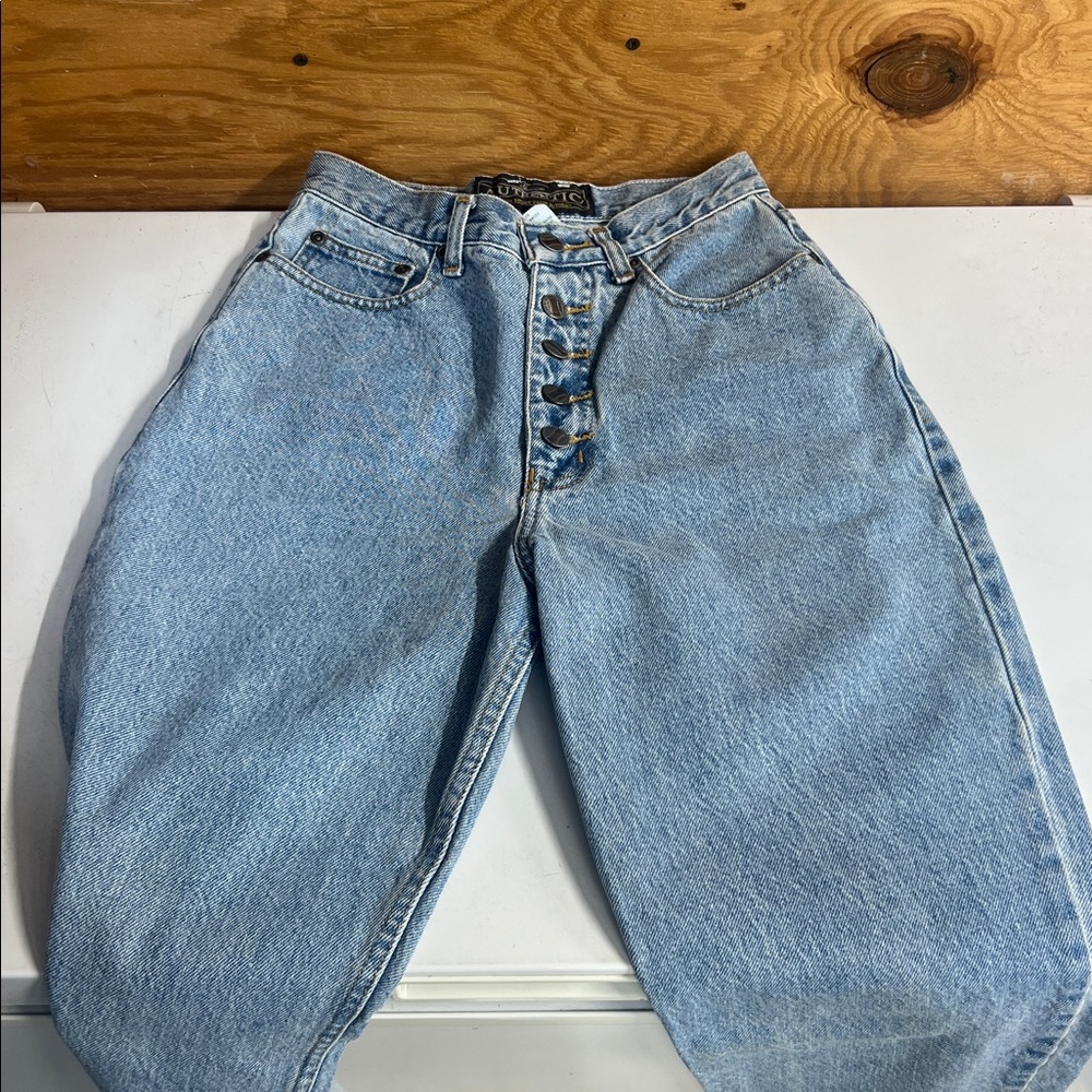 High Rise Light Blue Jeans